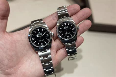 rolex explorer i lug width|Rolex explorer 36 vs 40.